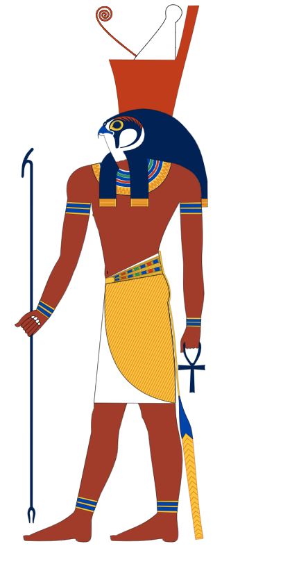 pictures of horus egyptian god of war