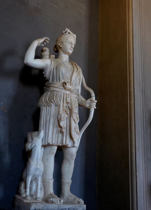 Diana goddess statue