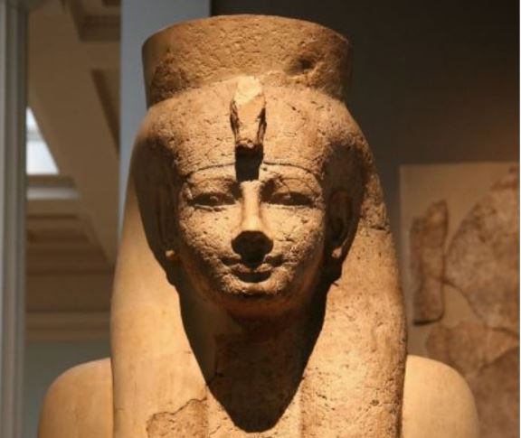 Egyptian goddess Mut front