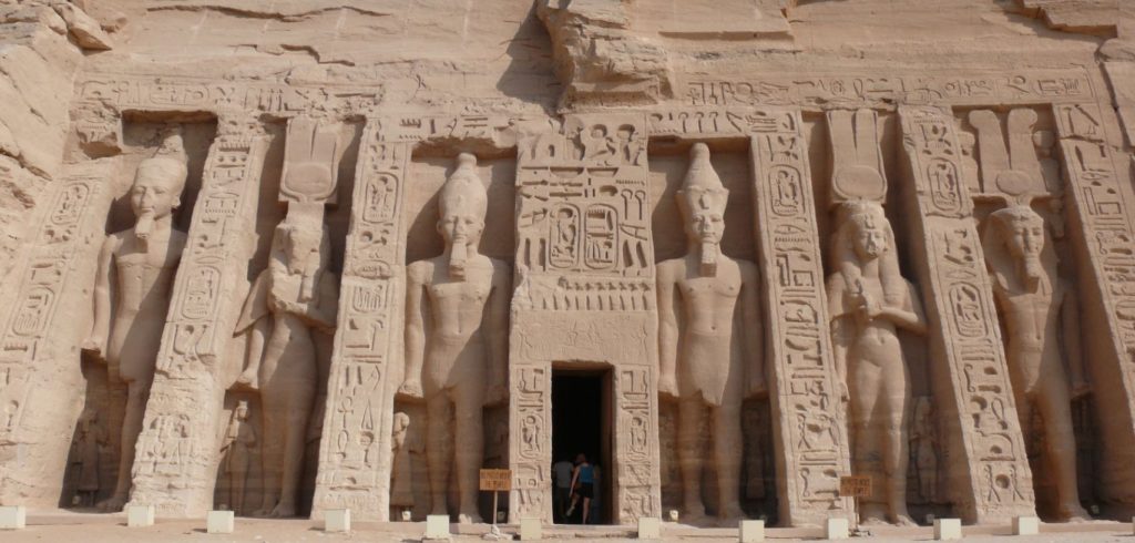 ancient Egyptian god and goddesses temples