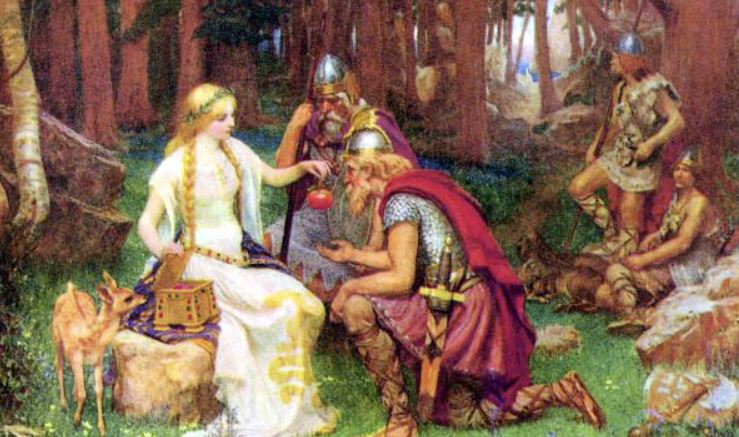 Norse Goddess Idun and Her Golden Apples