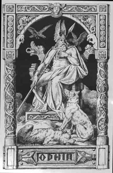 Norse god Odin