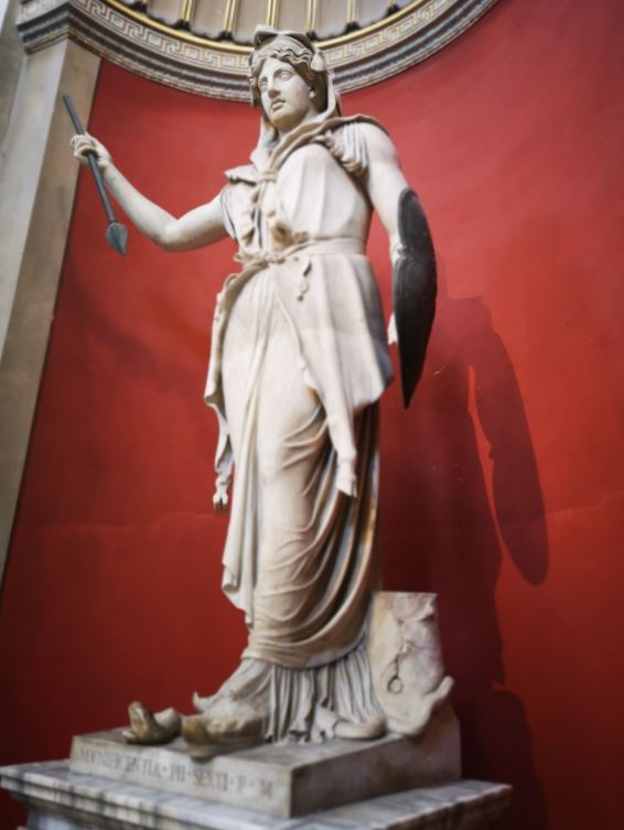 a statue of the Roman goddess Juno