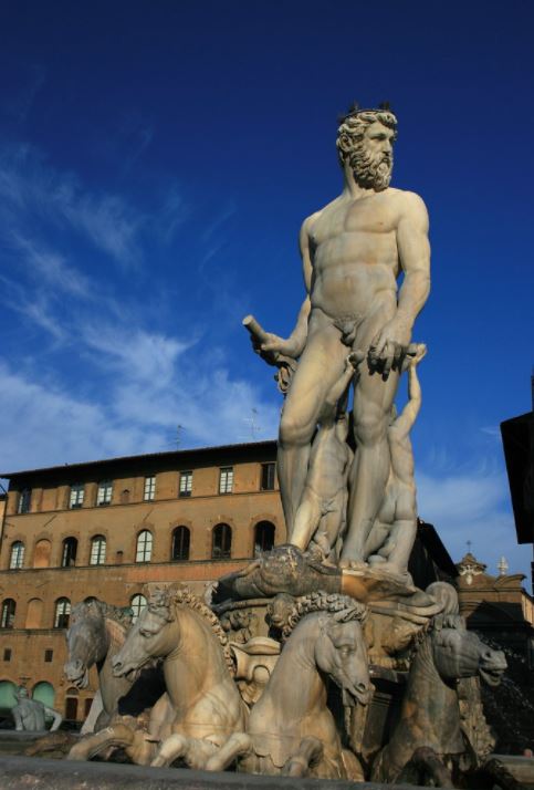 roman god of the sea Neptune