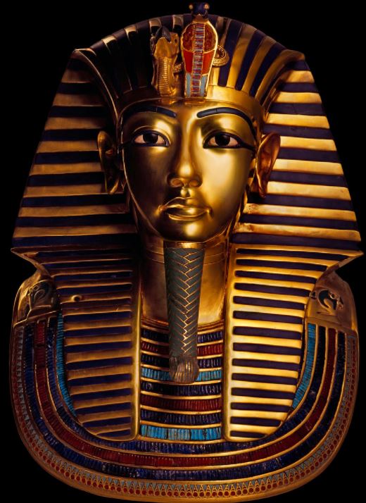 golden mask of a pharaoh