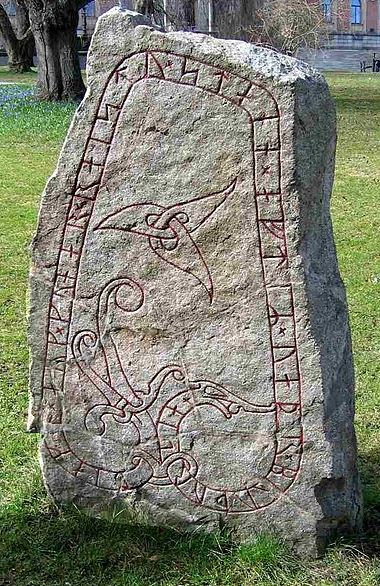 one of the runes of the Norse god Odin