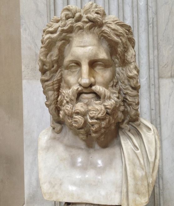 roman god jupiter statue