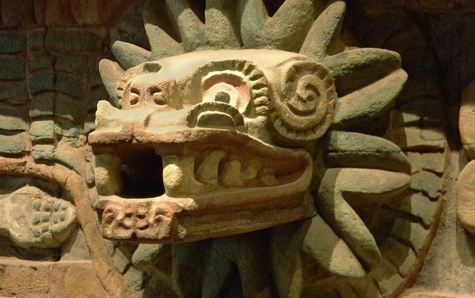 Another statue of Quetzalcoatl