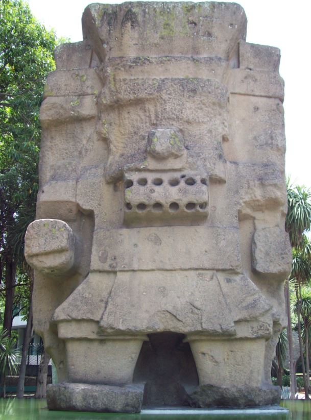 Aztec God Tlaloc, the God of Rain