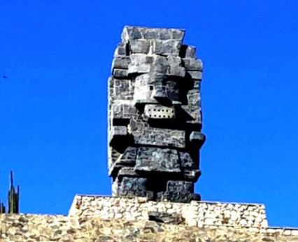modern Tlaloc statue
