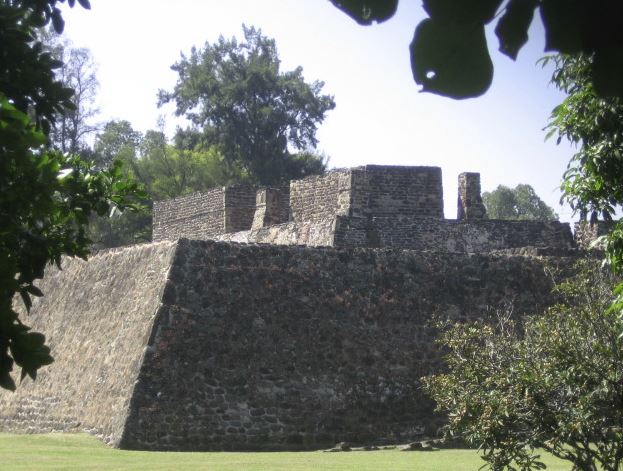 The temple of Huitzilopochtli