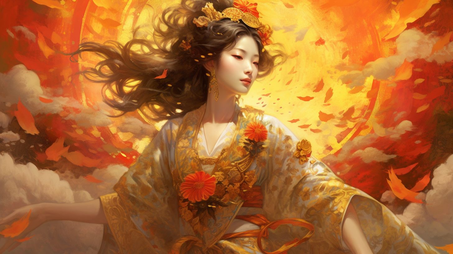 Amaterasu - imperial goddess of the sun