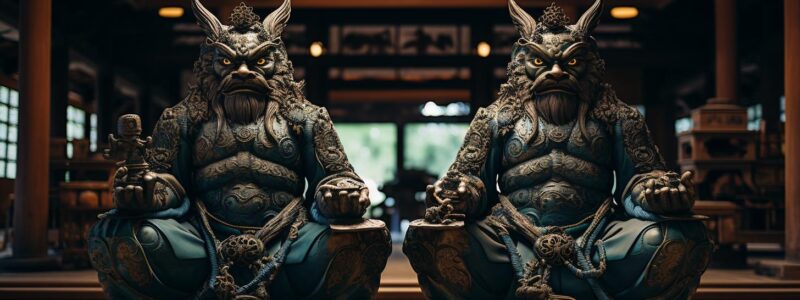 Agyo and Ungyo: The Symbolic Guardians of Japanese Buddhist Temples