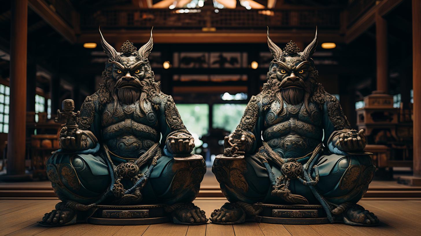 Agyo and Ungyo: The Symbolic Guardians of Japanese Buddhist Temples