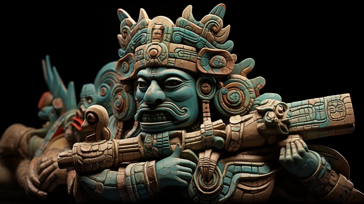 Mayan god Chaac