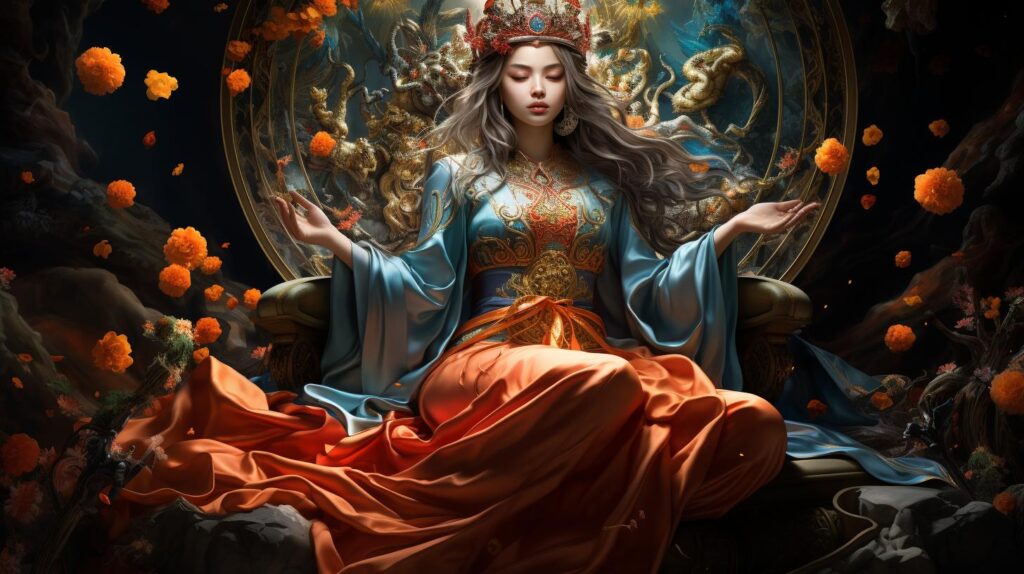 Chinese Goddess Nuwa Discover The Ancient Feminine Deity In Chinese Mythology Old World Gods