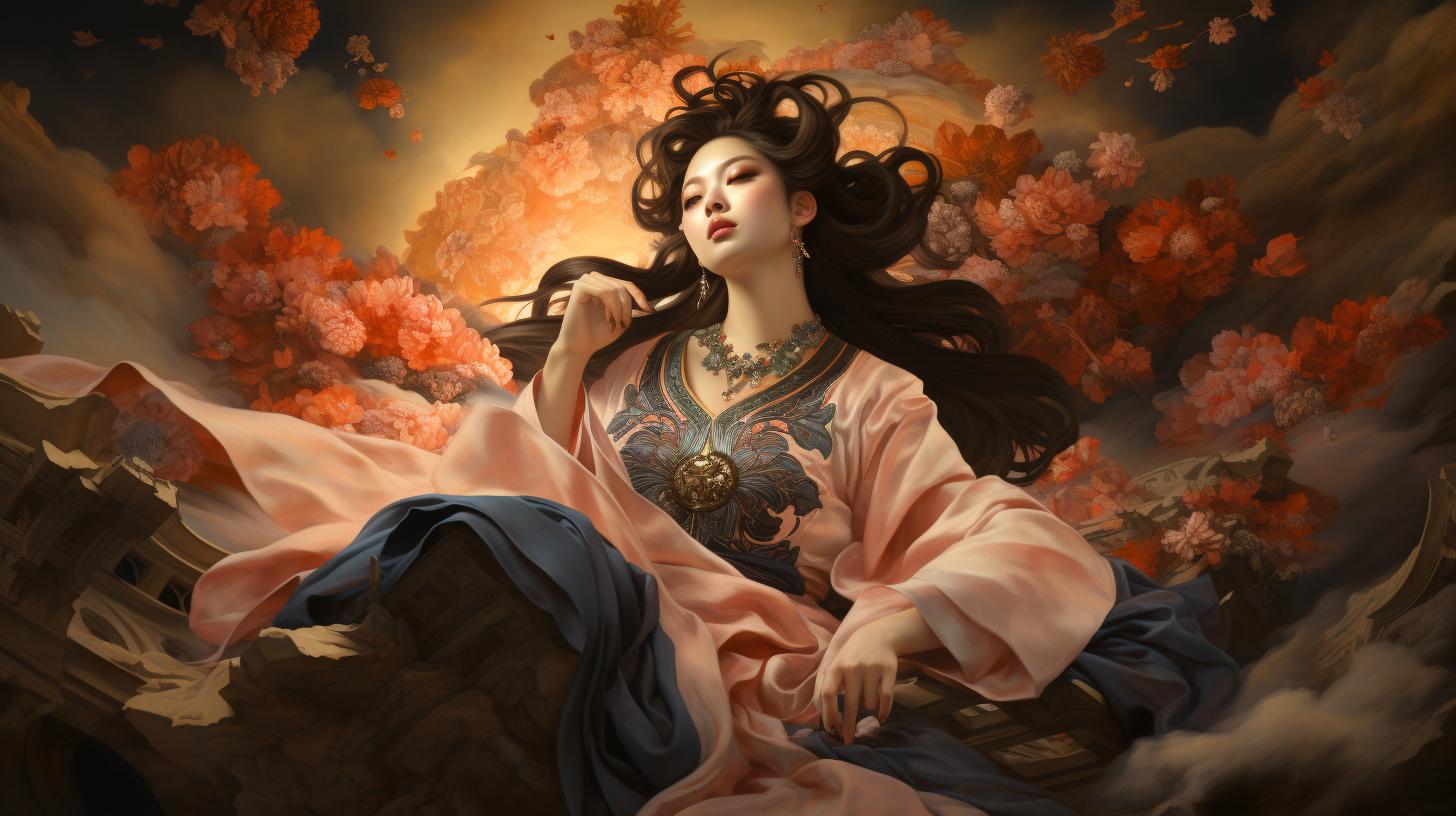 Chinese goddess Nuwa