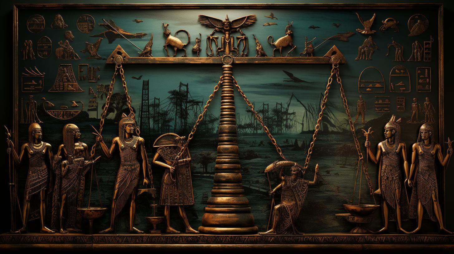 The Weighing of the Heart and Judgment by Osiris: An Ancient Egyptian Ritual