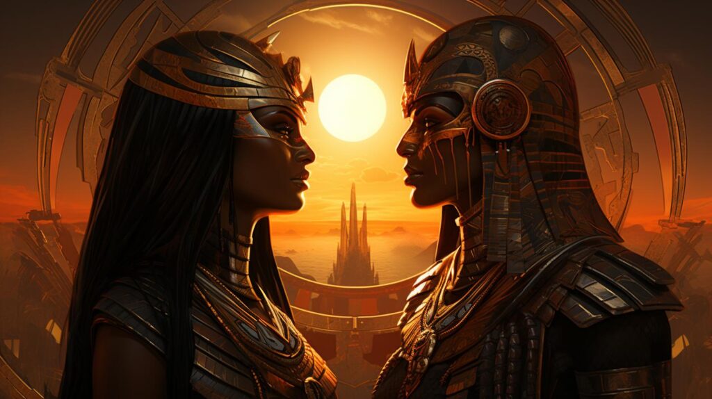 Discover the Ancient Tale of Shu and Tefnut, the Egyptian Gods of Air ...