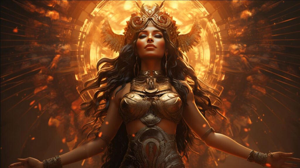 Shapash Goddess: The Divine Solar Messenger of Canaan - Old World Gods