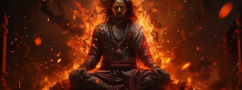 ‘Hindu God Agni: The Fiery Deity of India’