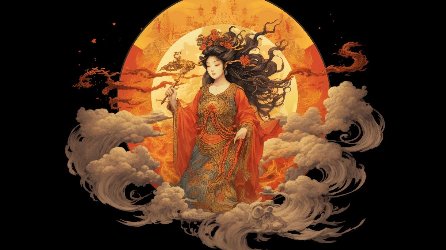 What would be a good name for a Japanese goddess of love? This is for a D&D  setting, and I never use real gods of any culture, so I don't want to