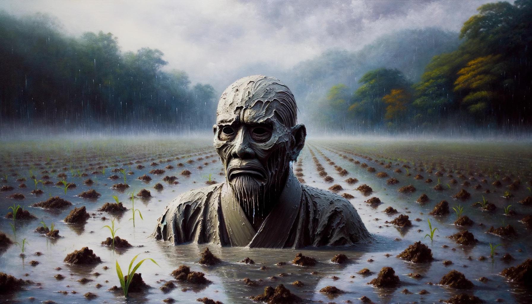 Dorotabo Yokai: The Vengeful Spirits of Neglected Rice Fields in Japanese Mythology