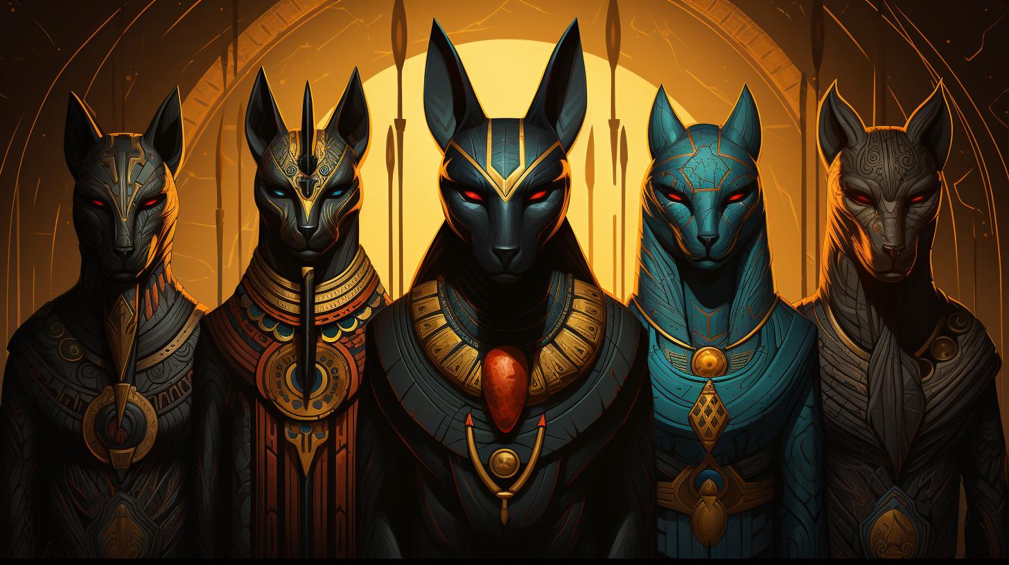 Egyptian Gods With Animal Heads