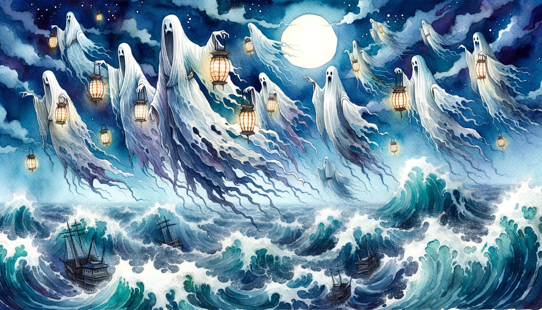Fascinating Funayurei Yokai: Legends and Lore from Japan’s Ghostly Seas