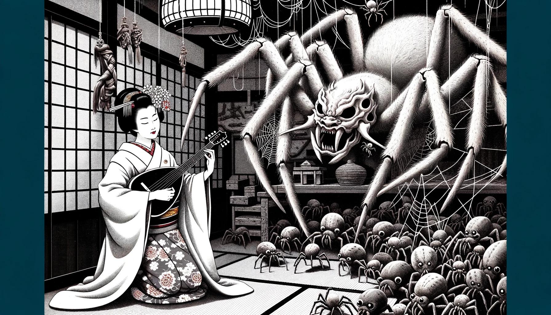Japanese Jorogumo Yokai: Mysterious Arachnid Creatures of Japan