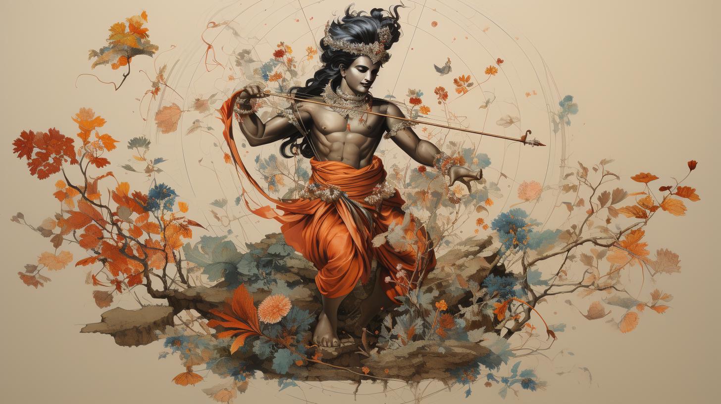 Kamadeva Hindu God of Love: Unveiling the Divine Essence of Romance in Hindu Mythology