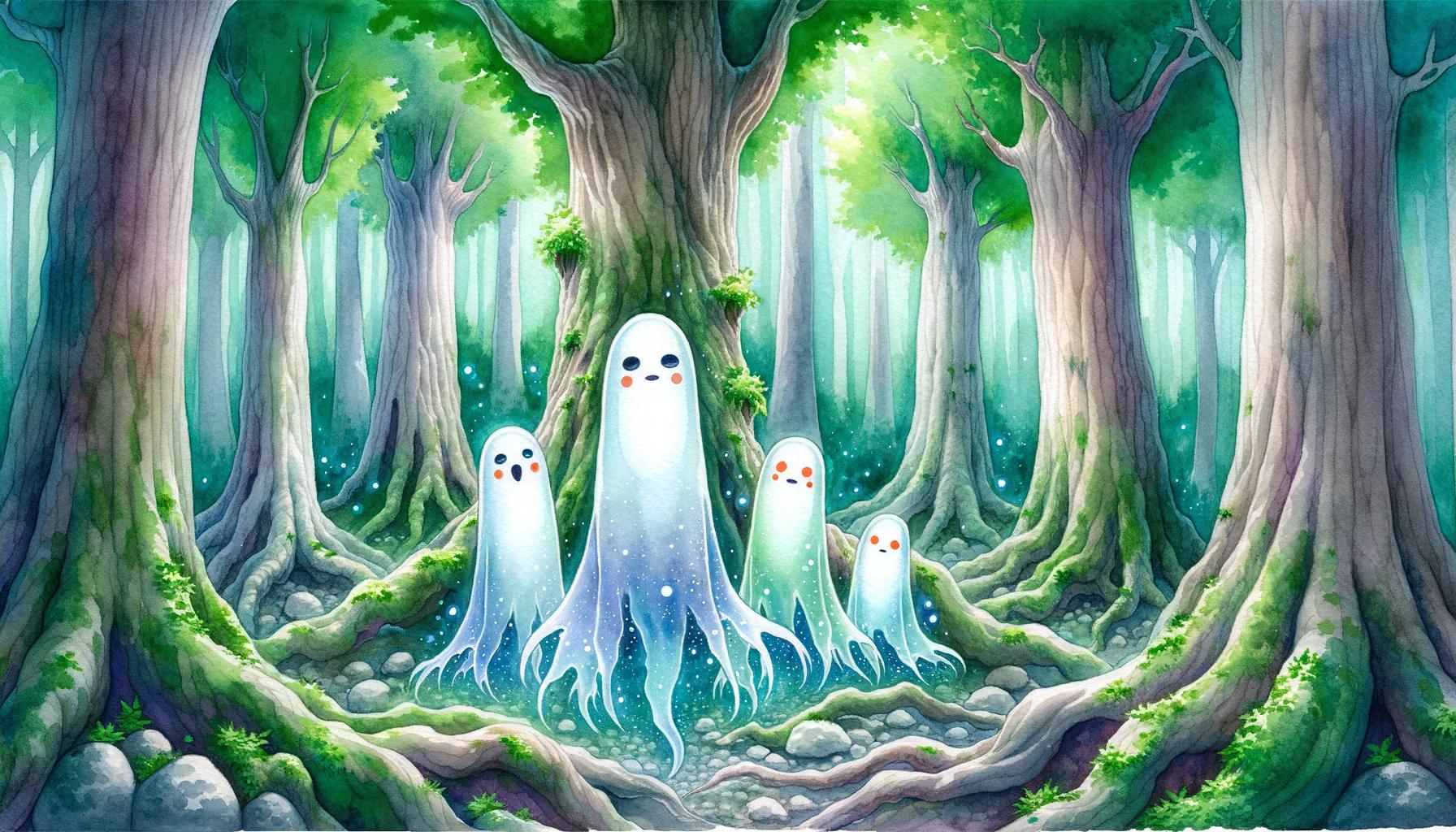Kodama / Tree Spirits 