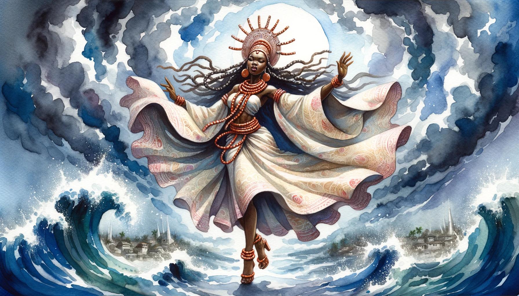 Oya African Goddess of Storms: Unveiling the Power and Majesty' - Old World  Gods