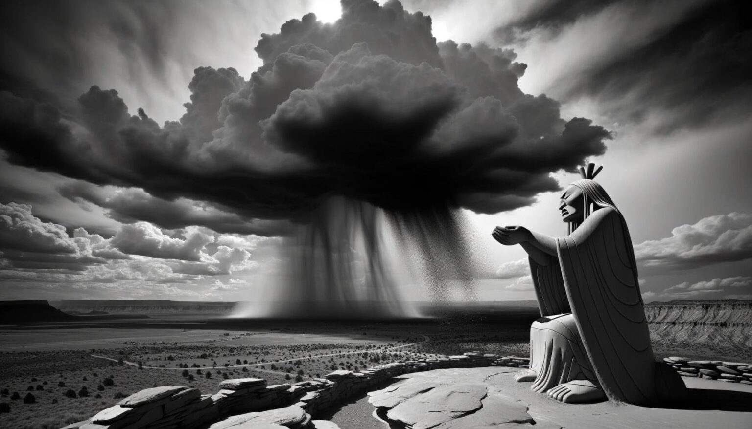 Discover the Mysteries of the Navajo Rain God: Tó Neinilii - Old World Gods