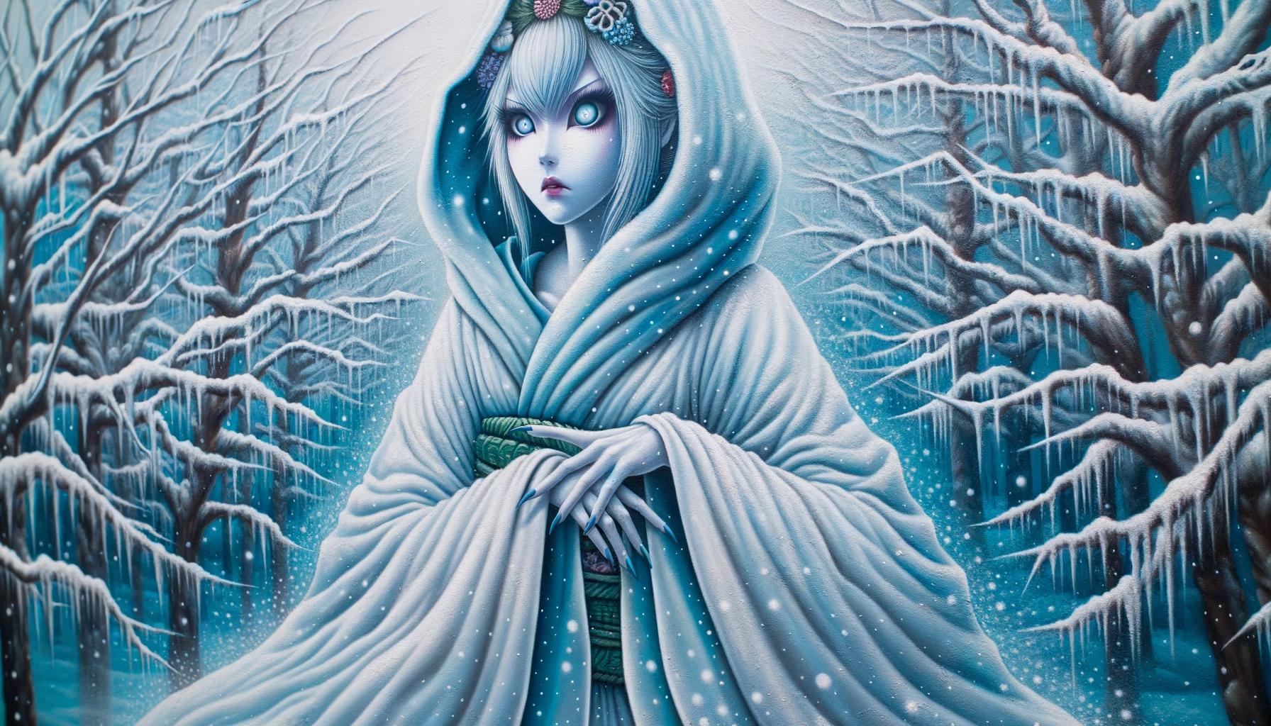 ‘Japanese Urban Legend Yuki Onna: The Mysterious Snow Woman of Japan’