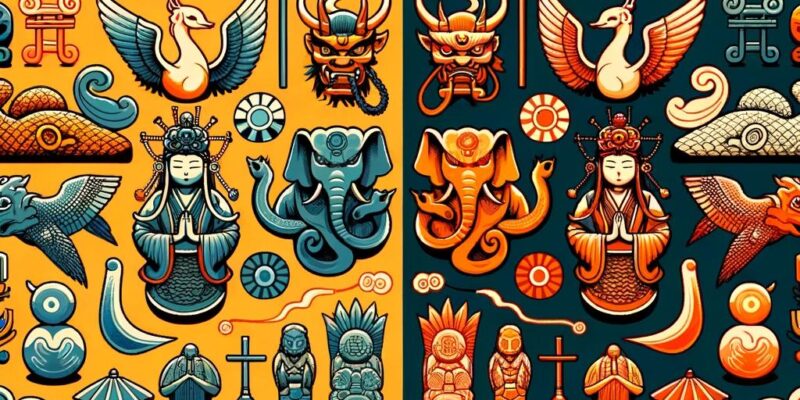 Chinese Mythology vs Japanese Mythology: A Comparative Exploration of Ancient Eastern Legends