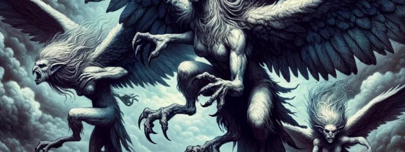The Harpies: Messengers of the Gods in Greek Mythology