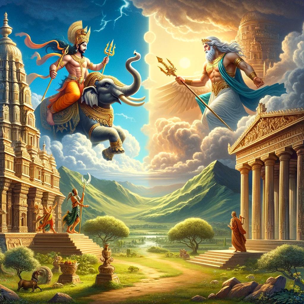 Indian mythology vs Greek mythology