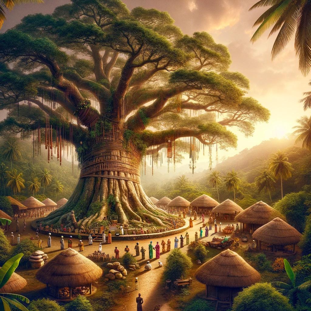 The Enigmatic Iroko Tree in Yoruba Culture: A Symbol of Spirituality and Power
