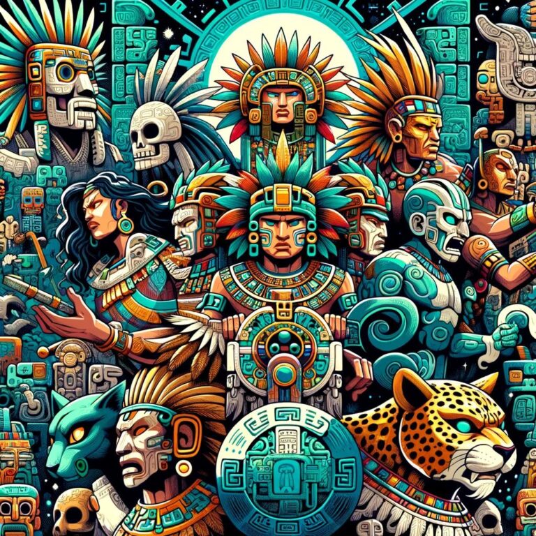 Mayan Mythology Characters: Discover The Mystical Beings Of Ancient ...