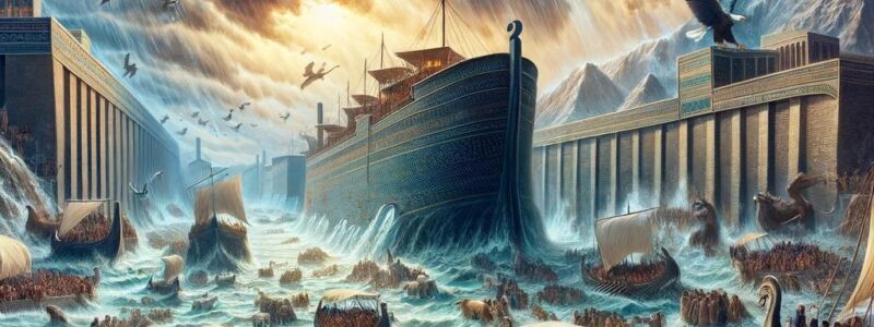 ‘Mesopotamian Flood Myth: The Ancient Tale of Devastation and Renewal’