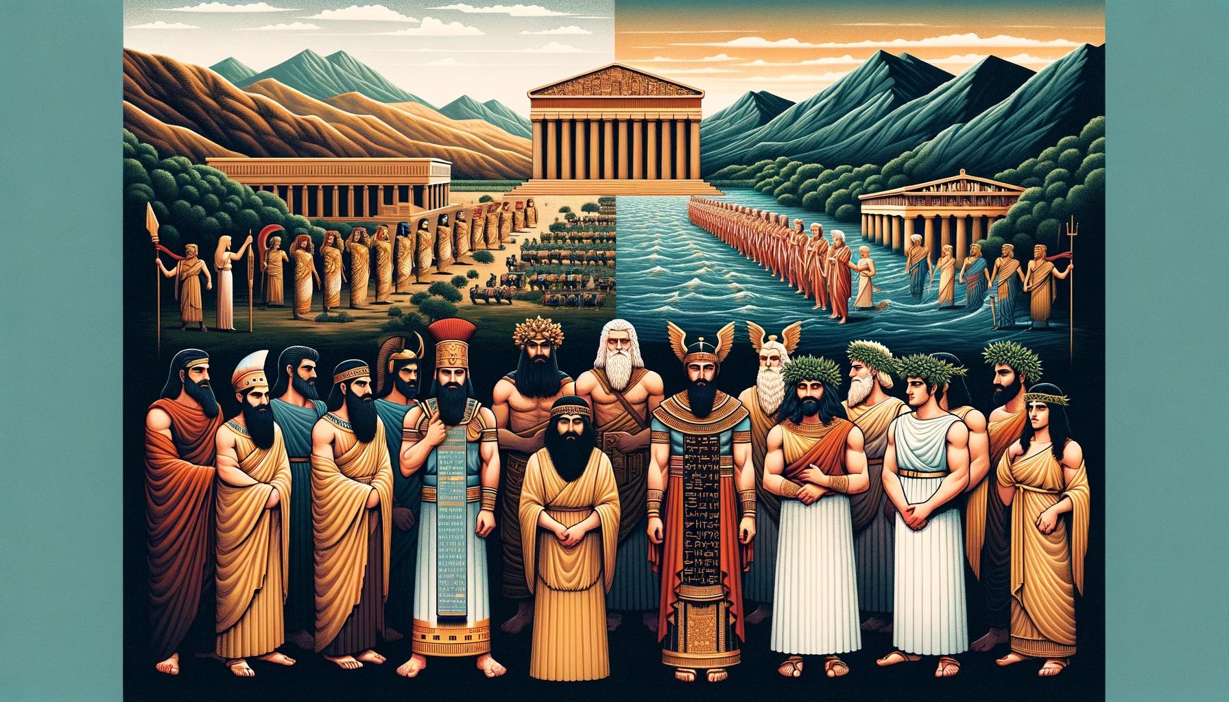 Mesopotamian Gods Vs Greek Gods