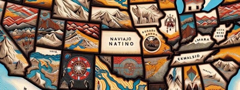 Where is Navajo Land Located in the Southwest United States?