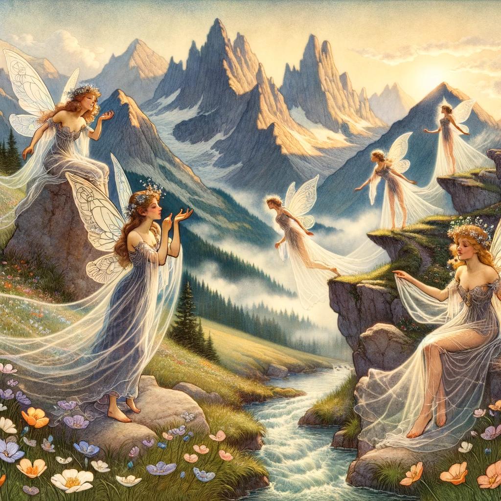 Oreads Greek Mythology: Mystical Nymphs of the Mountains and Forests