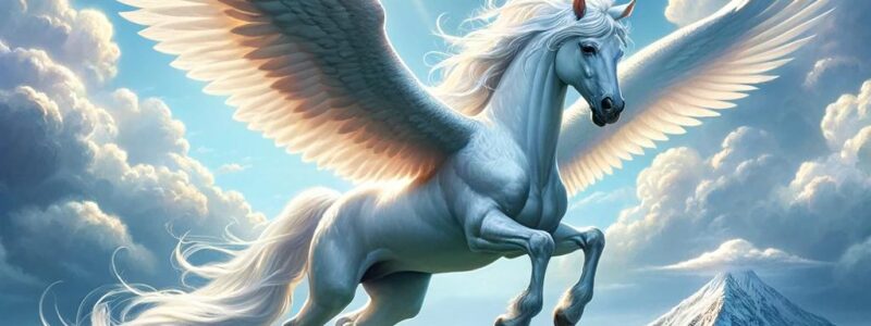 Exploring the Myth of Pegasus in Greek Mythology: A Majestic Winged Horse