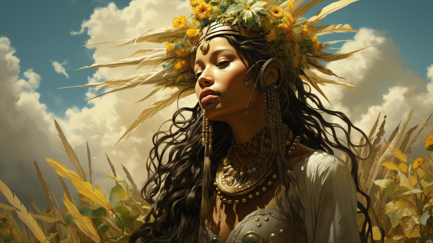Cherokee Goddess Selu: The Divine Figure of Corn, Harvest, and Prosperity