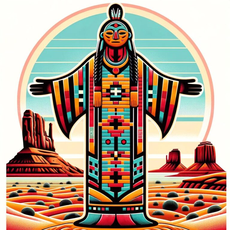 Exploring the Rich Tradition of Navajo Yeii An Insight into Navajo Rug