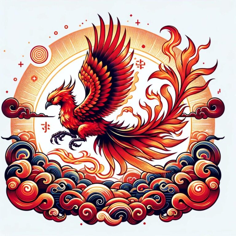 The Vermilion Bird in Chinese Mythology - Old World Gods