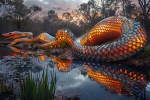 Aboriginal Rainbow Serpent Myth: Exploring the Powerful Australian Deity