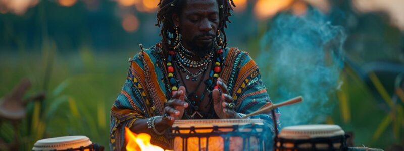 Azaka Tonnerre: The Powerful Vodou Loa of Thunder and Agriculture